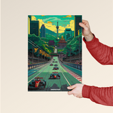 Formula Cityscape – Urban Grand Prix Poster